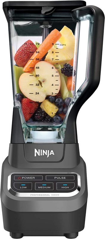 BL610 Professional 72 Oz Countertop Blender with 1000-Watt Base and Total Crushing Technology for Smoothies