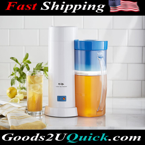Iced tea and iced coffee maker, Removable brew basket