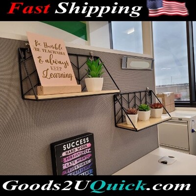 Rustic Arrow Design Wood Storage Wall Mounted Floating Shelves for Bedroom, Living Room, Bathroom, Kitchen &amp; Office