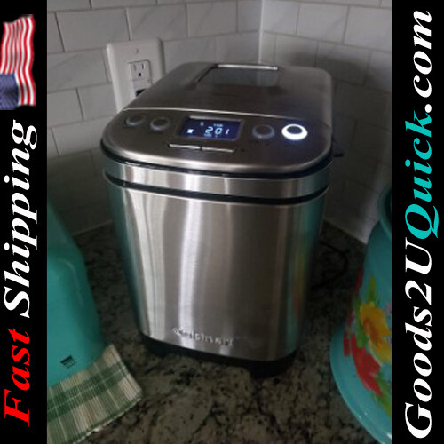Digital Bread Maker Machine Automatic 12 Function Fast Bake 550W