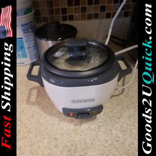 Rice Cooker Nonstick Rice Pot With completely Removable Feature, 6-cup, White