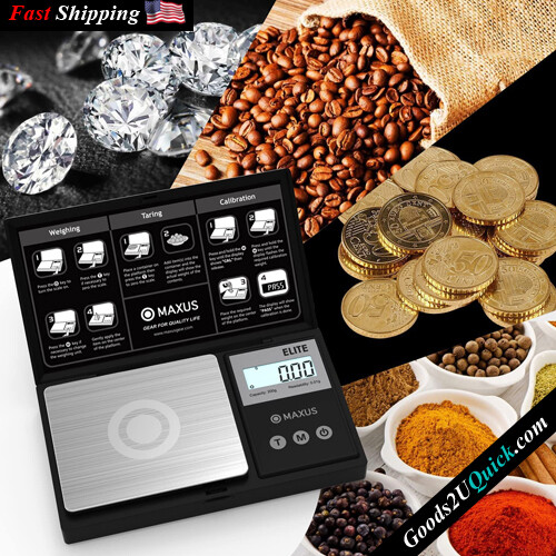 New 200g x 0.01g Elite Digital Gram Scale Small Scale Mini Food Scale Jewelry Scale Ounces/Grains Scale