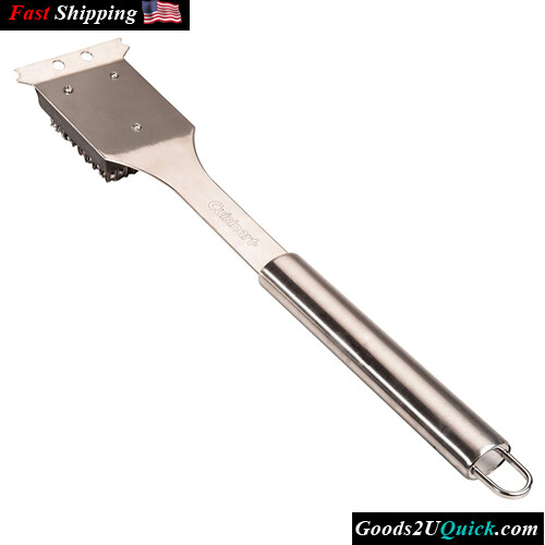 16.5&quot; Stainless Steel CCB-5014 BBQ Grill Cleaning Brush and Scraper