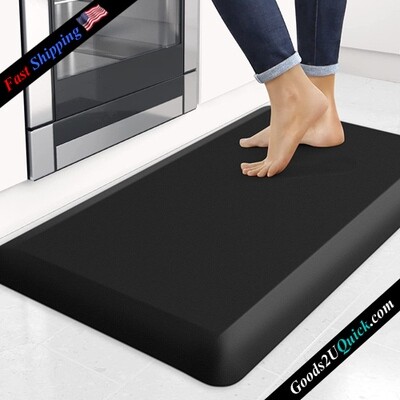 4/5 Inch Thick Kitchen Mat Anti Fatigue Mat Kitchen Rugs Kitchen Decor Non-Slip, Stain Resistant, Waterproof Kitchen Mats Desk Mat for Kitchen