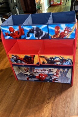 Multi-Bin Toy Organizer, Marvel Spider-Man