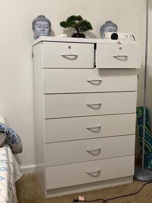 Stylish and Secure White Chest of Drawers with Locks: A Functional Storage Solution for Your Home or Office