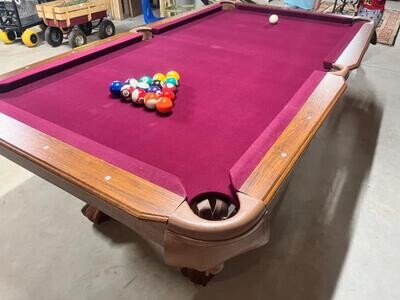 Premium 87 Inch Bar-Size Billiard Pool Table: Unleash Cue Sports Excitement in Your Space