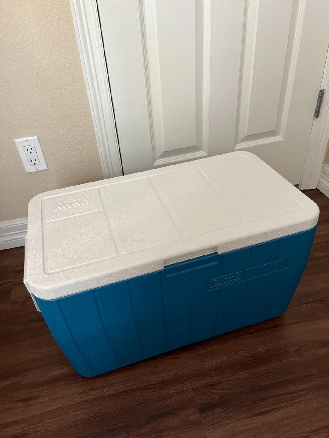 Ultimate Cooling Companion: 48qt Insulated Portable Cooler - Ice Retention Hard Cooler with Robust Heavy-Duty Handles for Unparalleled Refreshment on the Go
