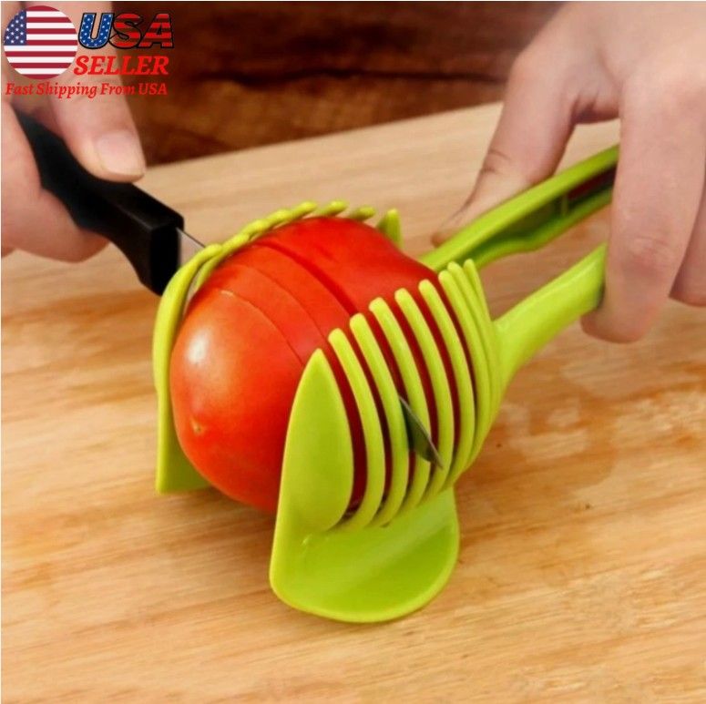 1 Pc Fruit Vegetable Cutter Tomato Potato Lemon Slicer for Kitchen Gadgets Tools