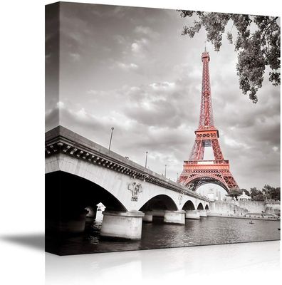 Wall26 Eiffel Tower in Paris France - Canvas Art Wall Art