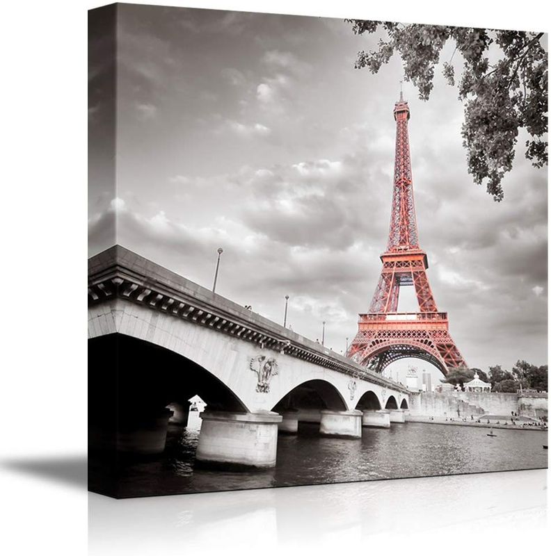 Wall26 Eiffel Tower in Paris France - Canvas Art Wall Art