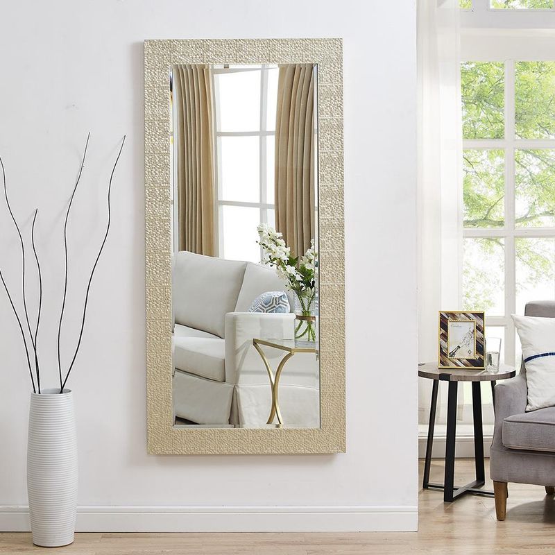 Goods2UQuick Home Mosaic Style Full Length Mirror, Wall Mirror, Floor Mirror, Large Mirror, Floor Length Mirror, Wall Mirror Full Length, Gold 65.5" x 31.5" Goods2UQuick Home Mosaic Style Full Length Mirror, Wall Mirror, Floor Mirror, Large Mirror, Floor Length Mirror, Wall Mirror Full Length, Gold 65.5" x 31.5"