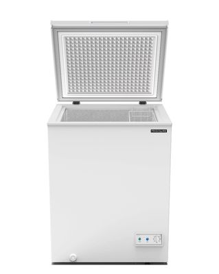 Chest Freezer 5 Cu Ft Spacious Storage Removable Storage Basket White Brand New