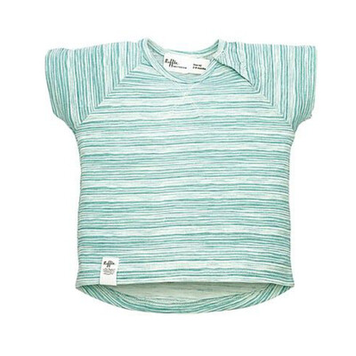 RIFFLE Groen/wit gestreept t-shirt RIFFLE Groen/wit gestreept t-shirt