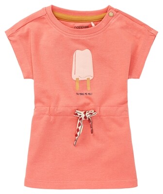 Noppies Roze kleed met ijsje Anaco Noppies Roze kleed met ijsje Anaco