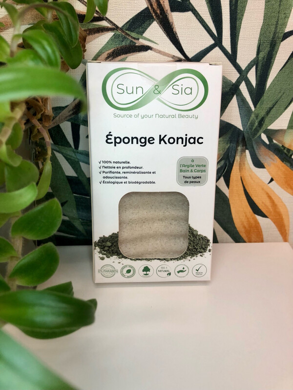 Éponge de Konjac Corps