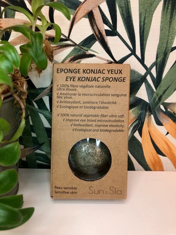 Éponge de Konjac spécial Yeux