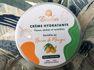 Crème visage Hydratante Beurre de Mangue 