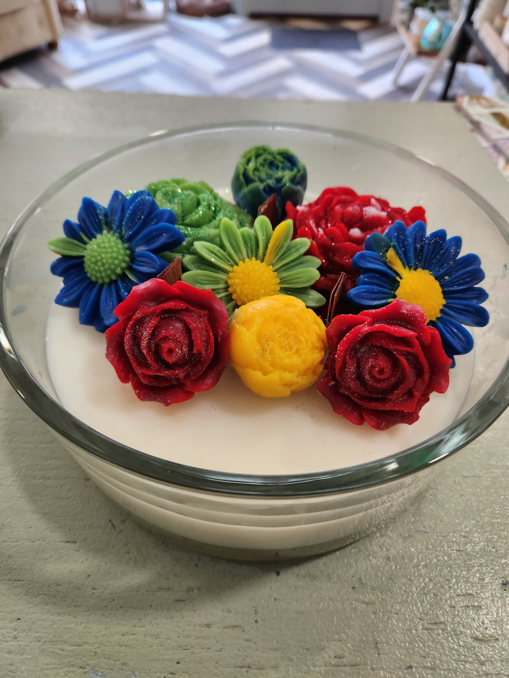 Centre de TABLE Monoï