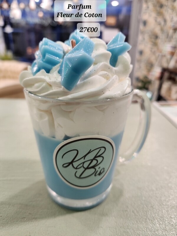 Bougie Gourmande Fleur de Coton 300ml