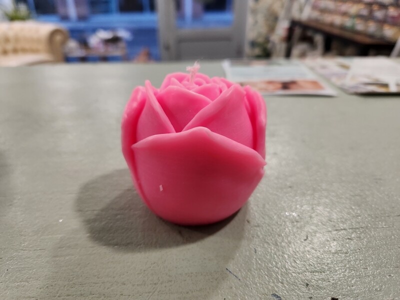 Bougie Rose 