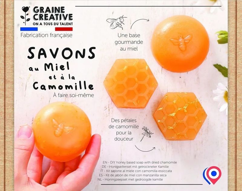 Box Création Savons au Miel