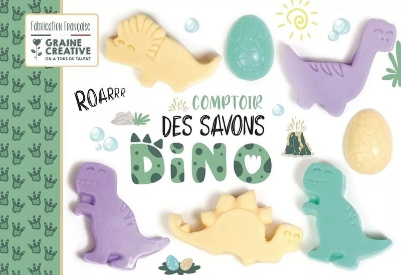 Box Création Savons Dinosaure