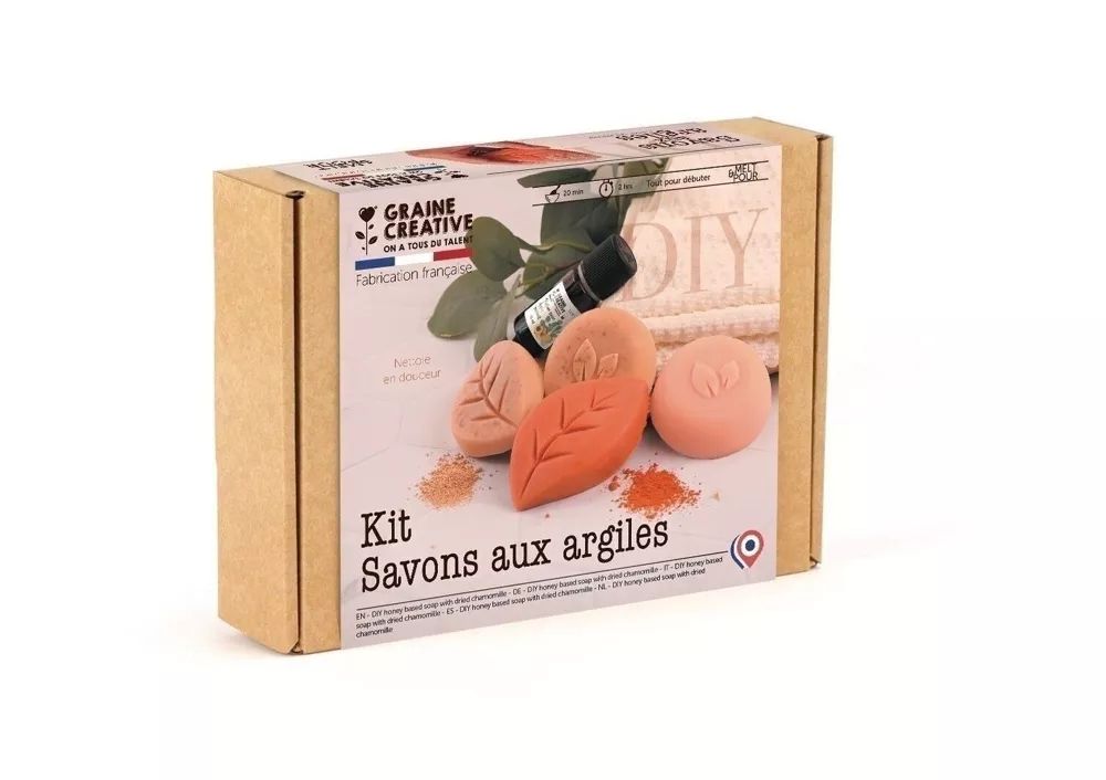 Box Création Savons à l'argile