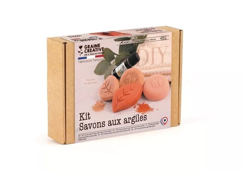 Box Création Savons à l'argile