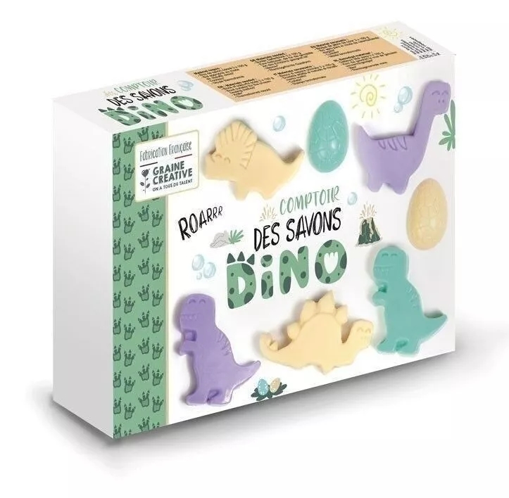 Box Création Savons Dinosaure