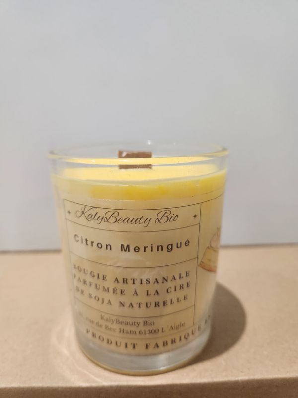 Bougie Citron meringuée 200ml