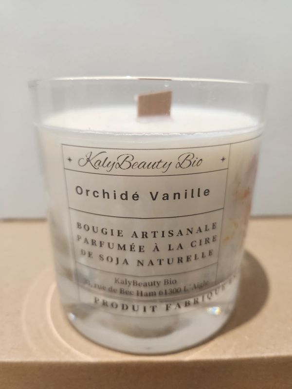 Bougie Orchidée Vanille 330ml