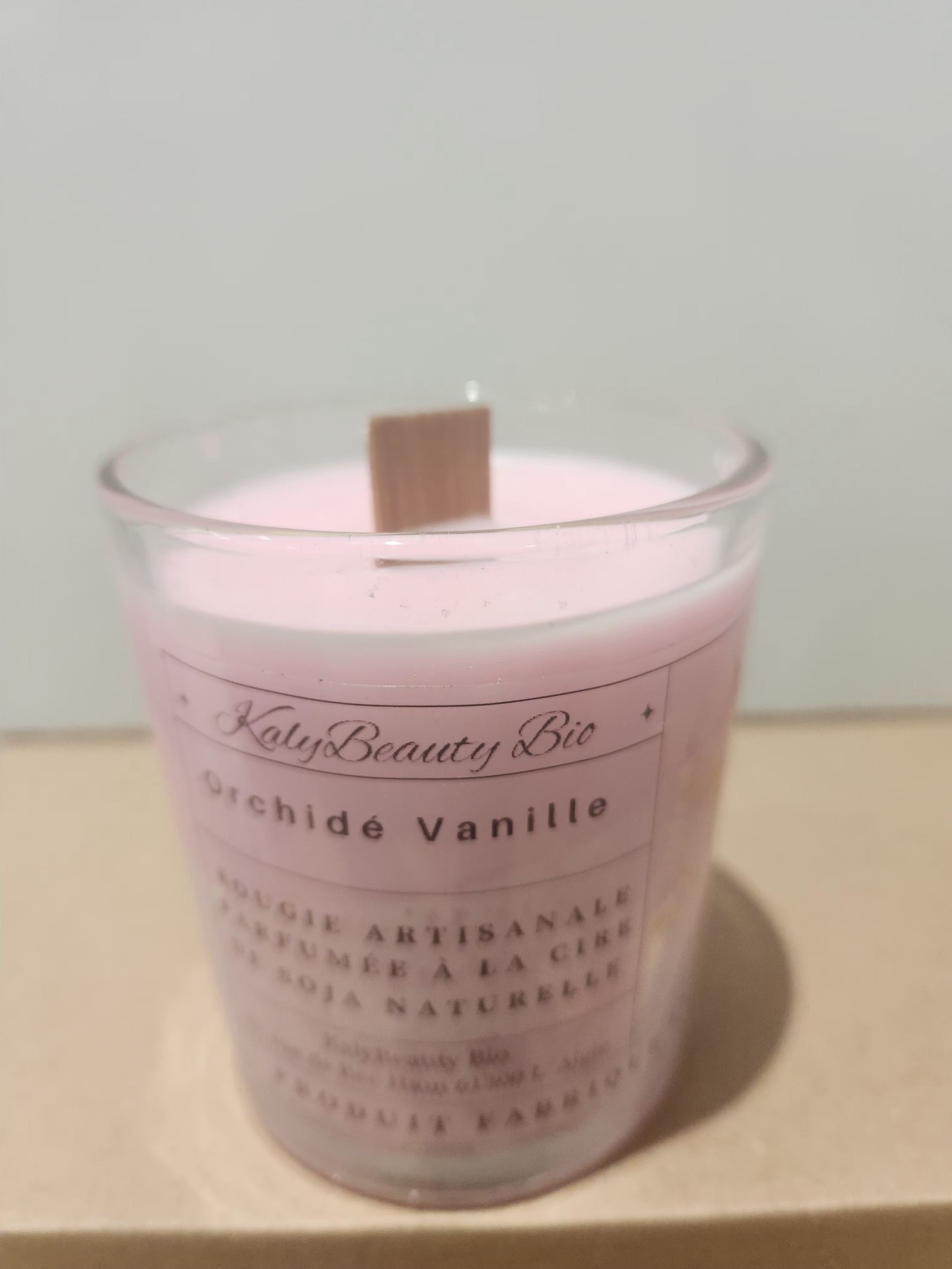 Bougie Orchidée Vanille 200ml