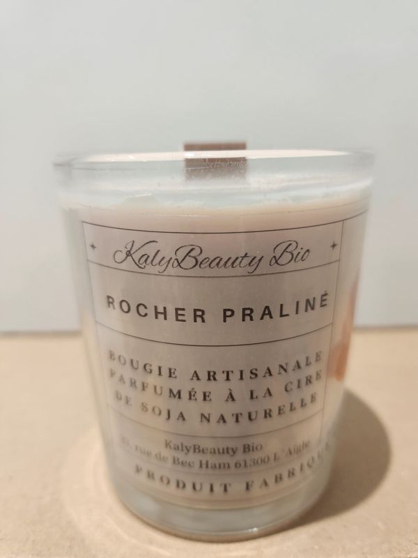 Bougie Rocher Praliné