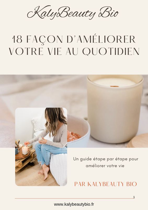 Ebook Bien-être 18 façons d'améliorer votre vie au quotidien