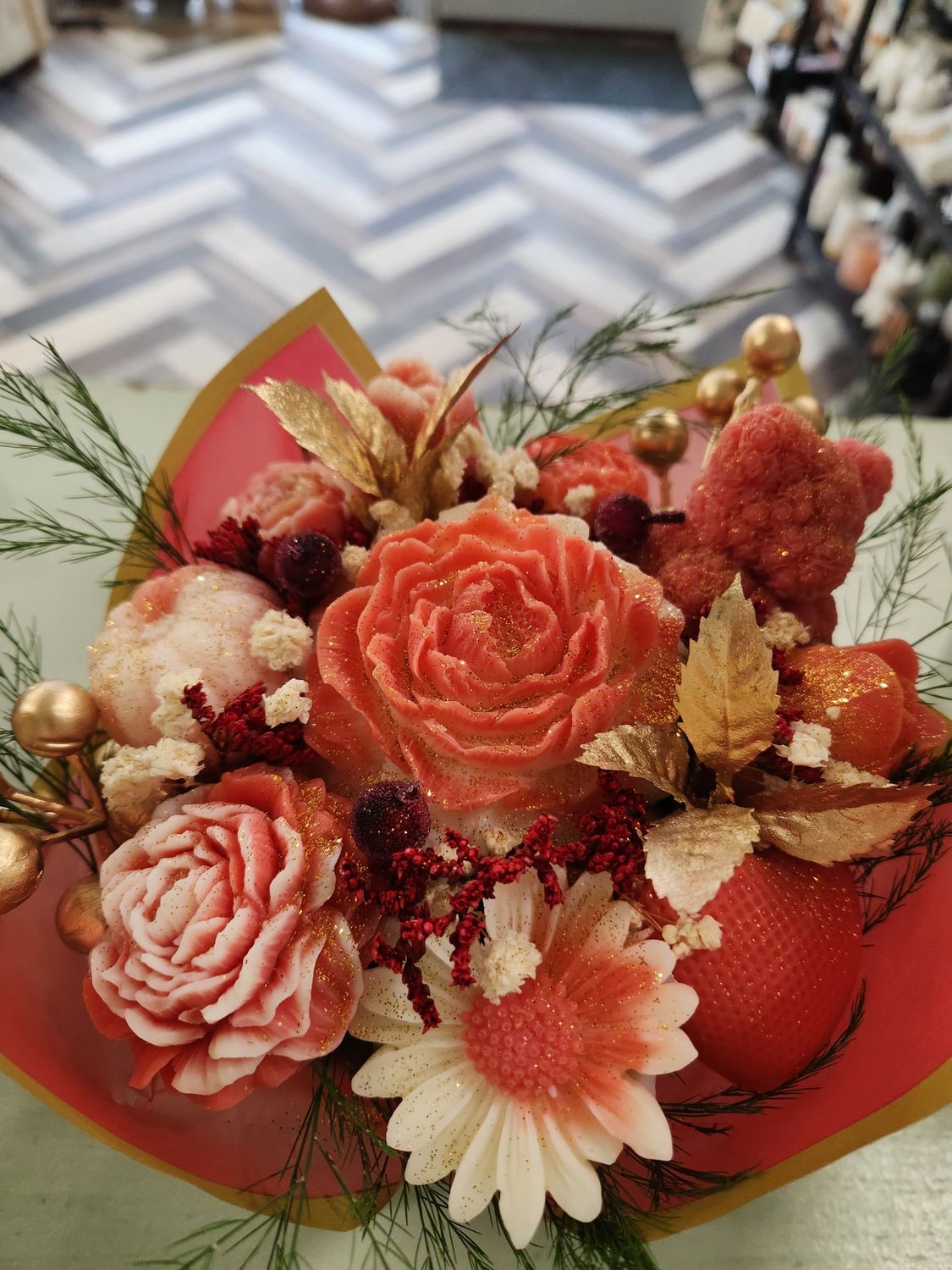 Bouquet Parfumé Artisanal Pomme d'amour