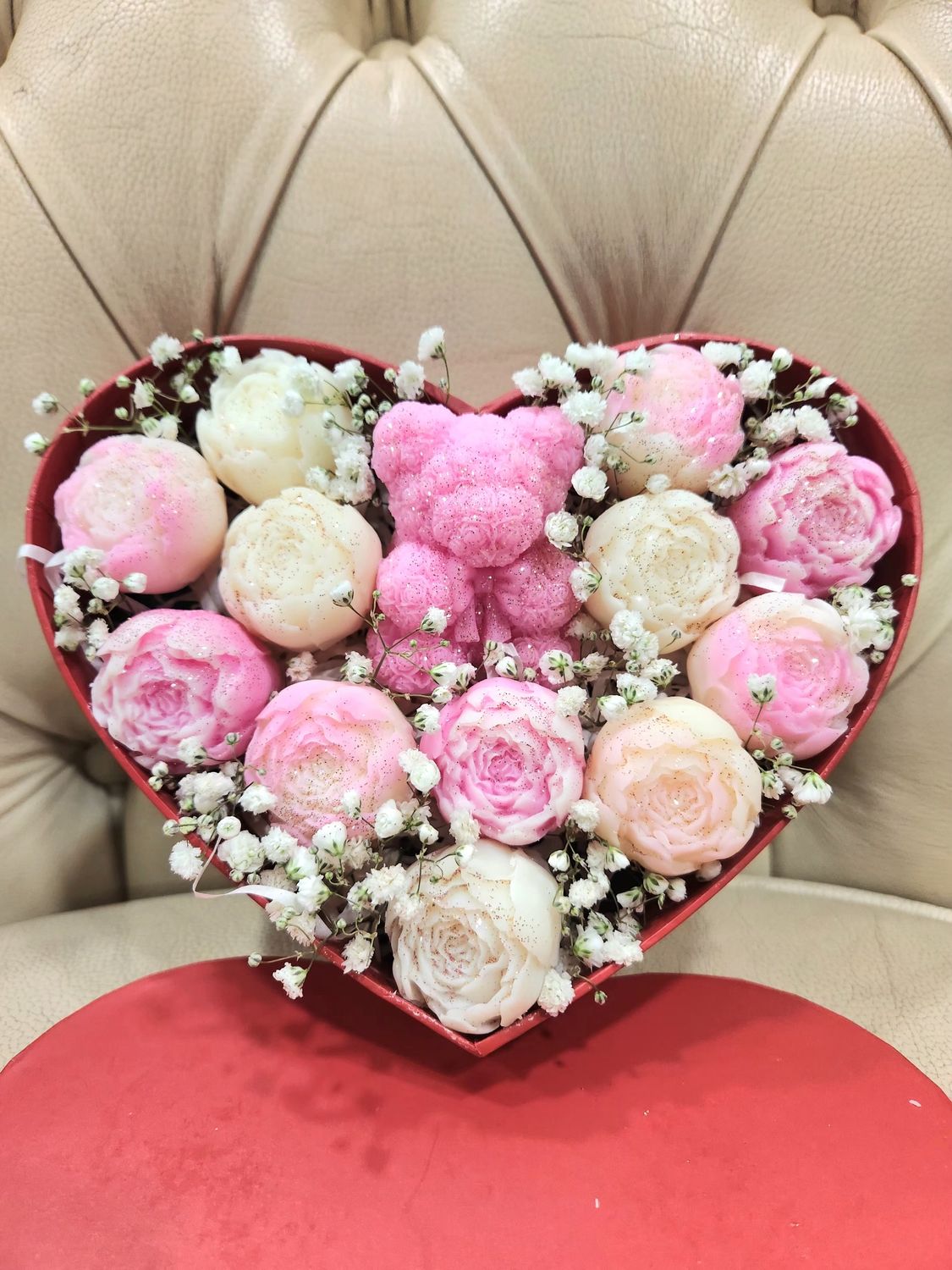 Coffret Bouquets St Valentin