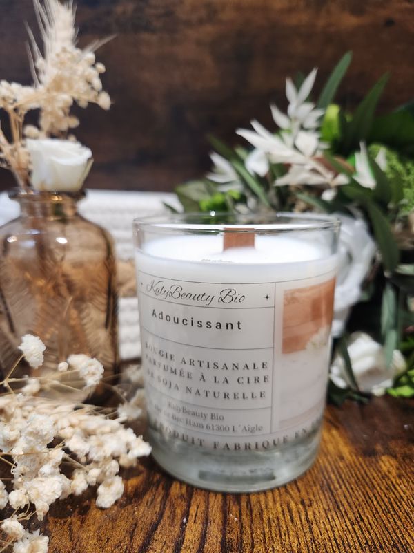 Bougie Artisanale Adoucissant
