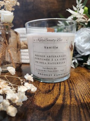 Bougie Artisanale Vanille