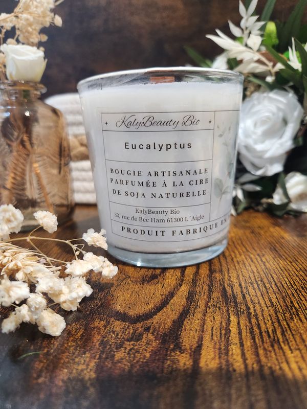 Bougie Artisanale Eucalyptus
