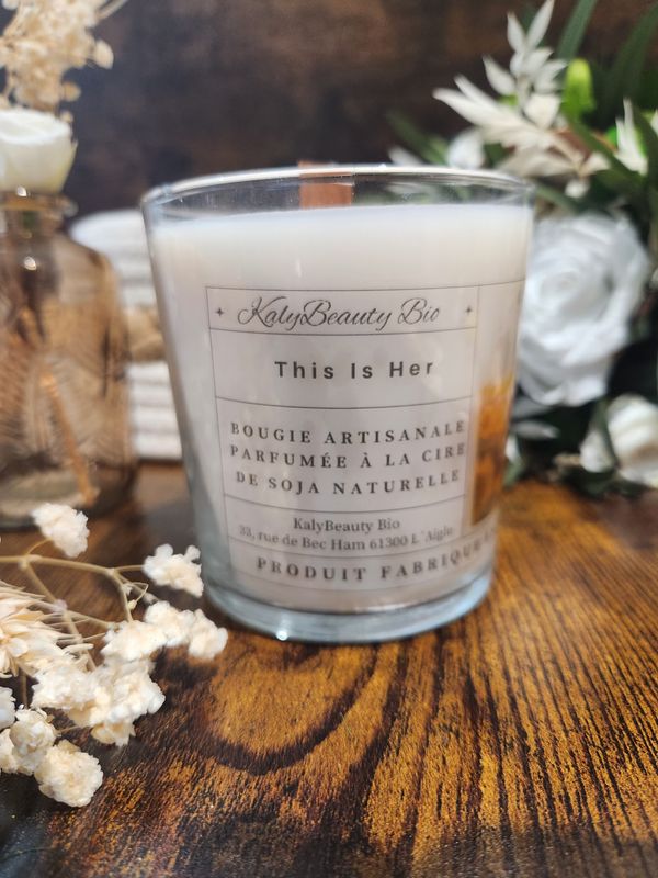 Bougie Artisanale This Is  Her