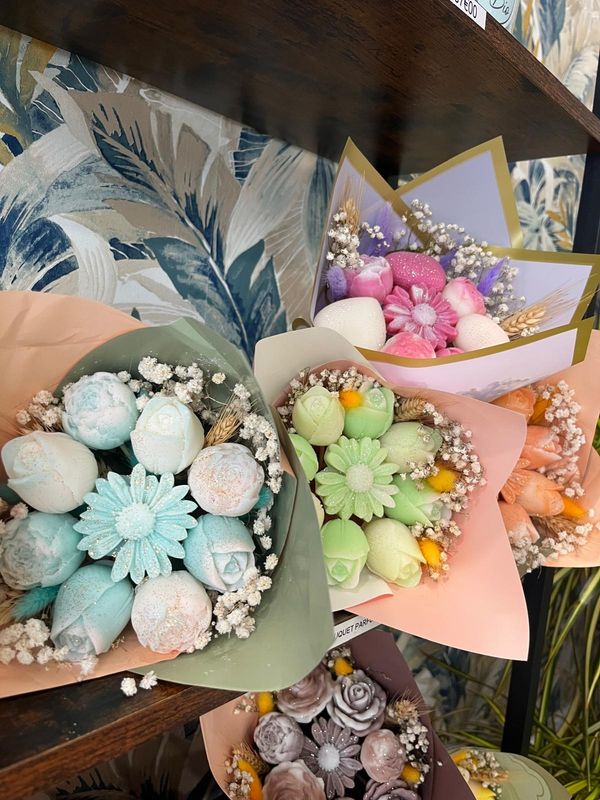 Bouquet parfumé personnalisable – Taille moyenne