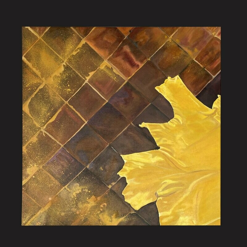 Peau  tanneurs Fes - 80*80 - Pièce unique VENDU