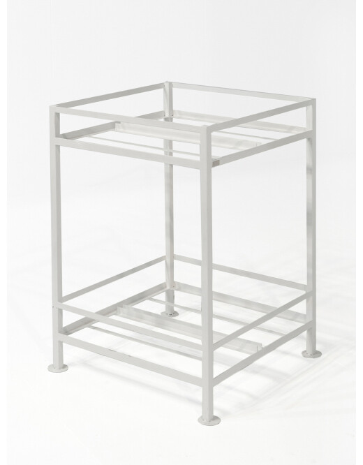 KRUIDENTAFEL VIERKANT - WIT
