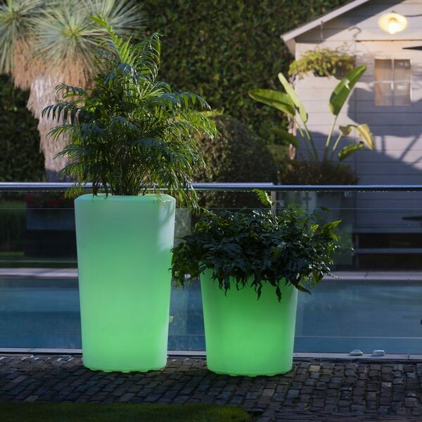 FLOWERPOT MET LED-VERLICHTING