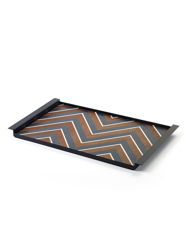 DECORATIEF DIENBLAD ZIGZAG CHARLES