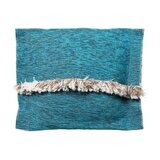 SILKY CUSHION - 50x57cm, Kleur: AZURE