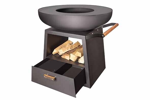 WHITE FIRE - BBQ - ZWART GELAKT - NOMAD