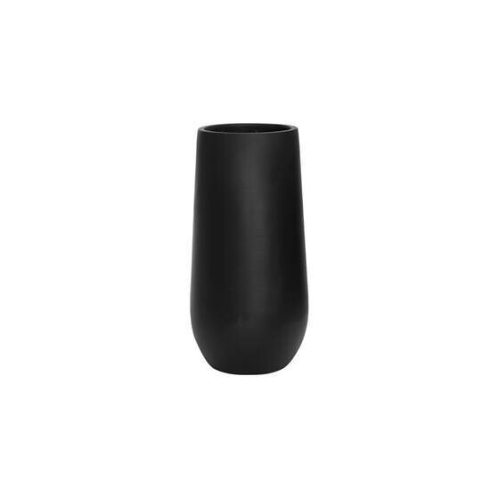 NAX PLANTER - ZWART, Maat: M - H70xD35cm