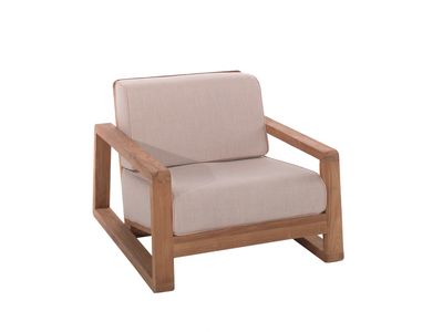 LONDON LOUNGE CHAIR - TEAK - natural LONDON LOUNGE CHAIR - TEAK - natural